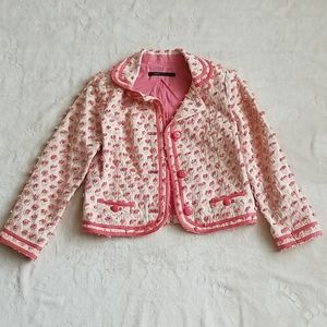Marc Jacob's Pink & Cream Jacket